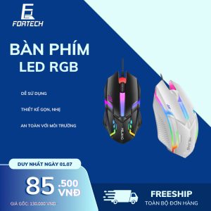 C03- Chuột máy tính để bàn phát sáng nhiều màu sắc
