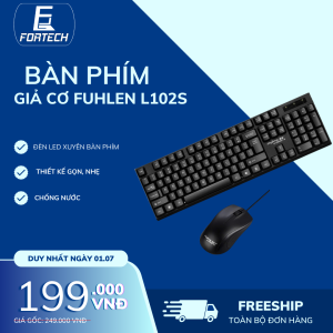Bộ bàn phím giả cơ Fuhlen L102S