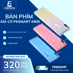 Bàn phím giả cơ PKSMART K600+G5