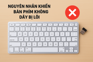 Bàn Phím Không Dây Bị Lỗi