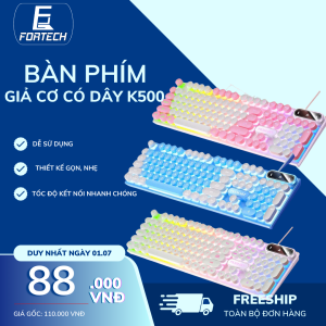 Bàn Phím Giả Cơ ForTech K500